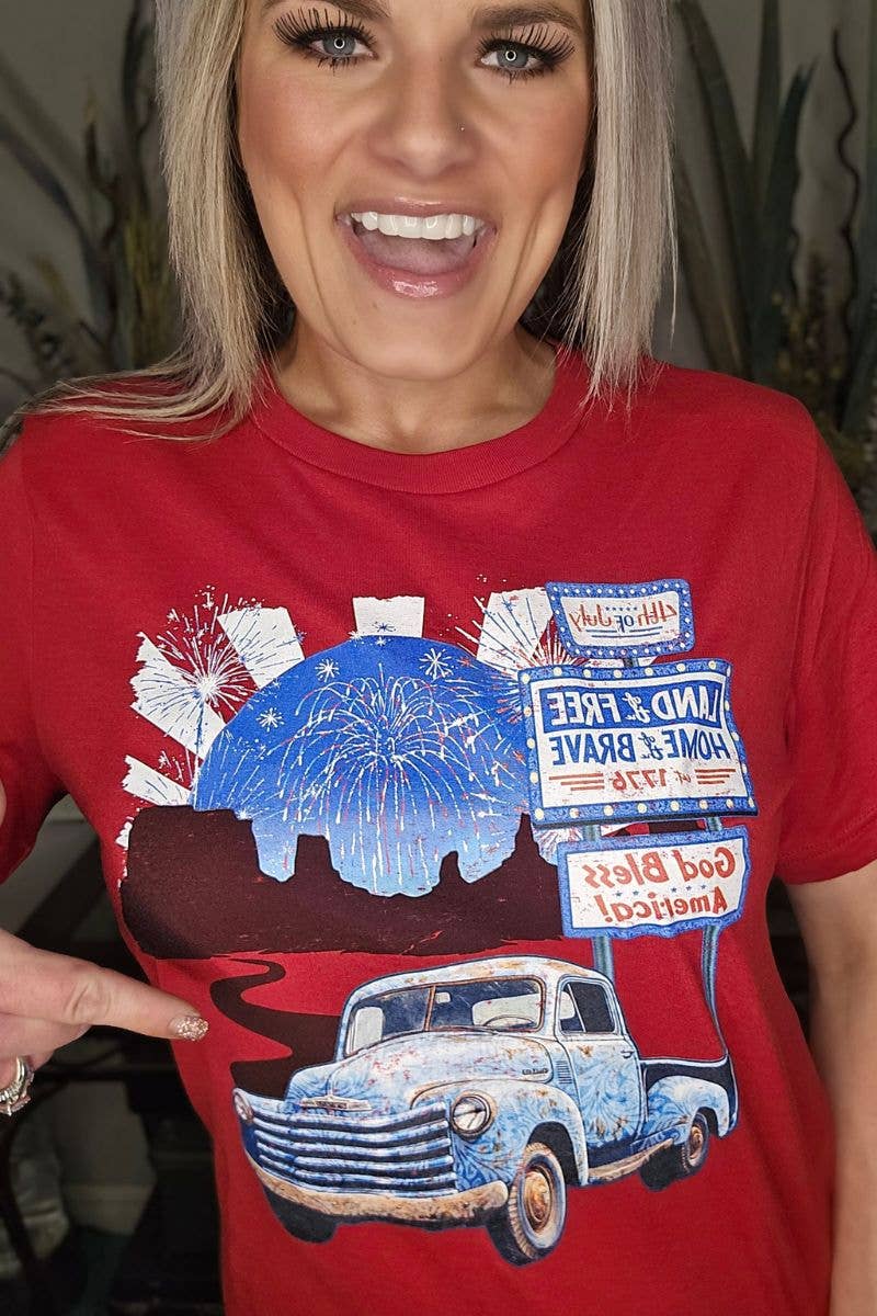 Land Of The Free Tee