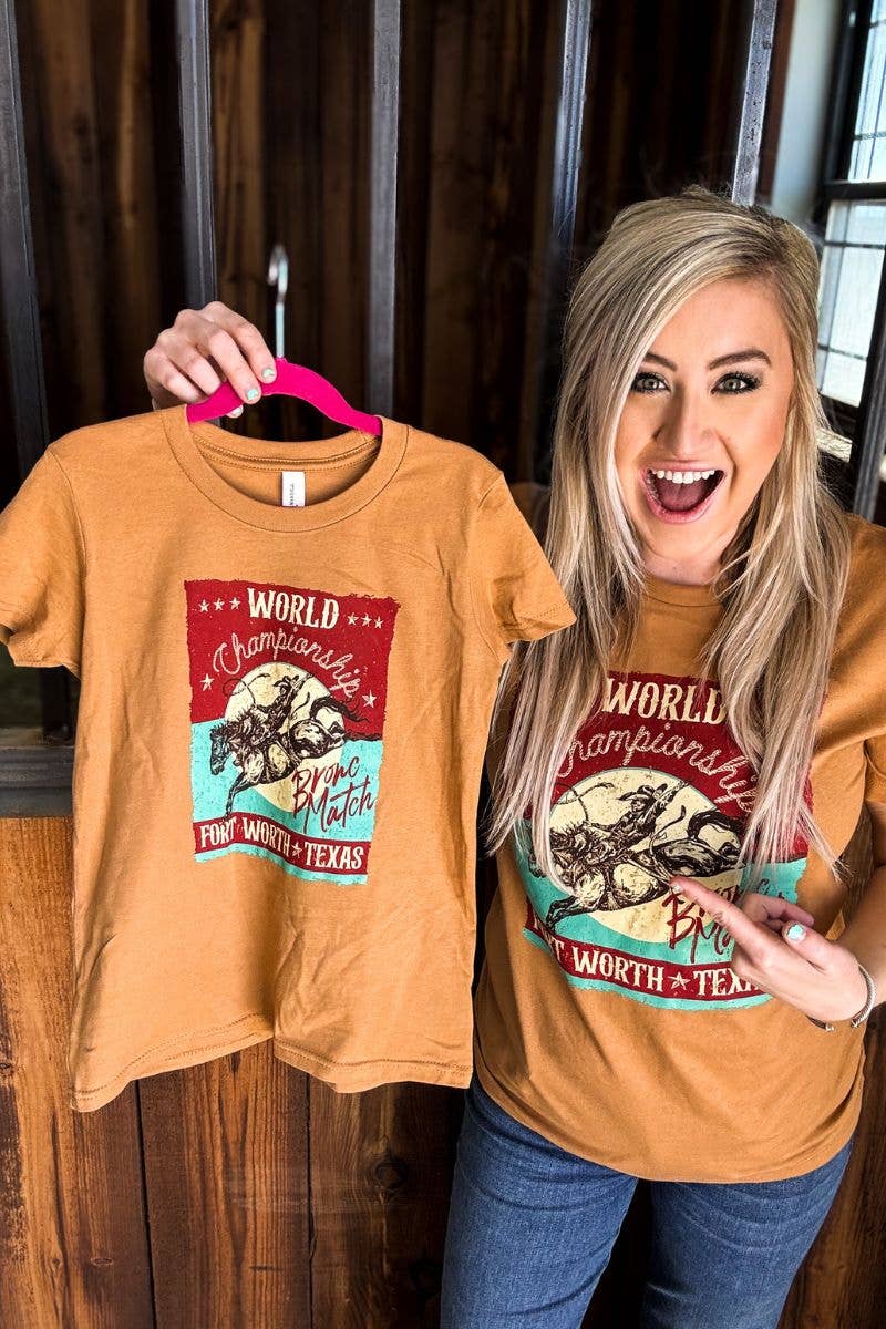 Bronc Match Tee