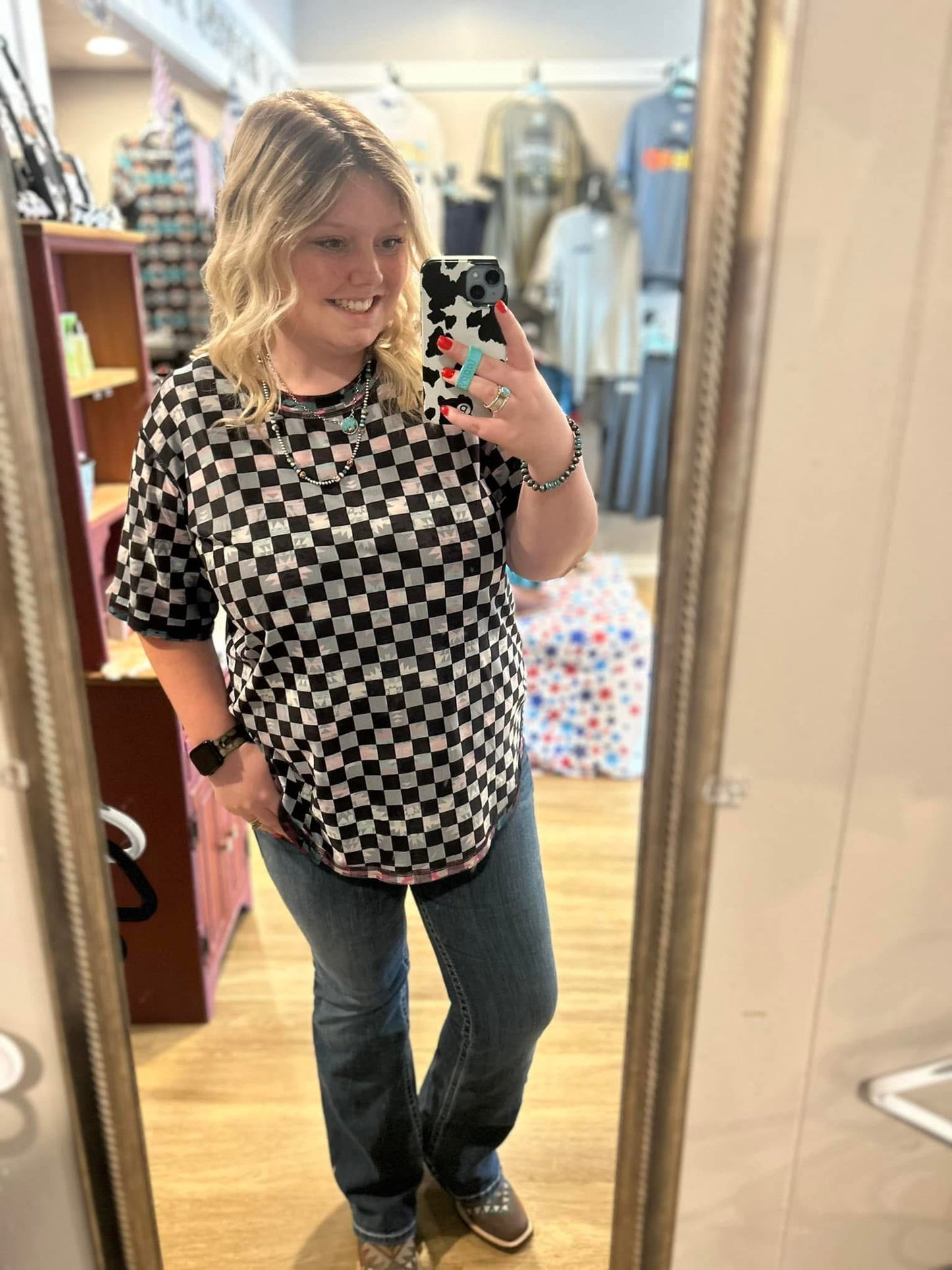 Aztec Reverse Top