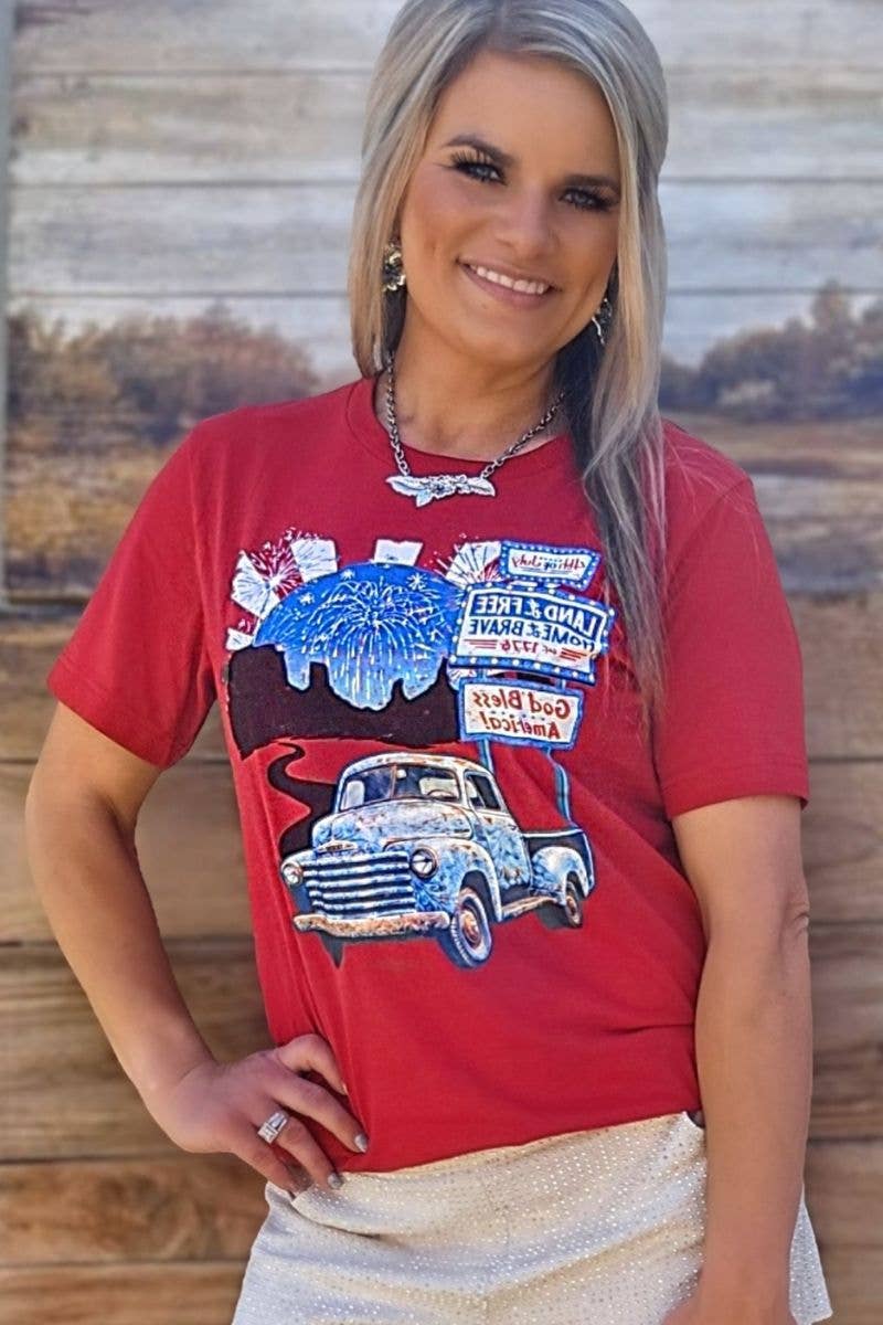 Land Of The Free Tee
