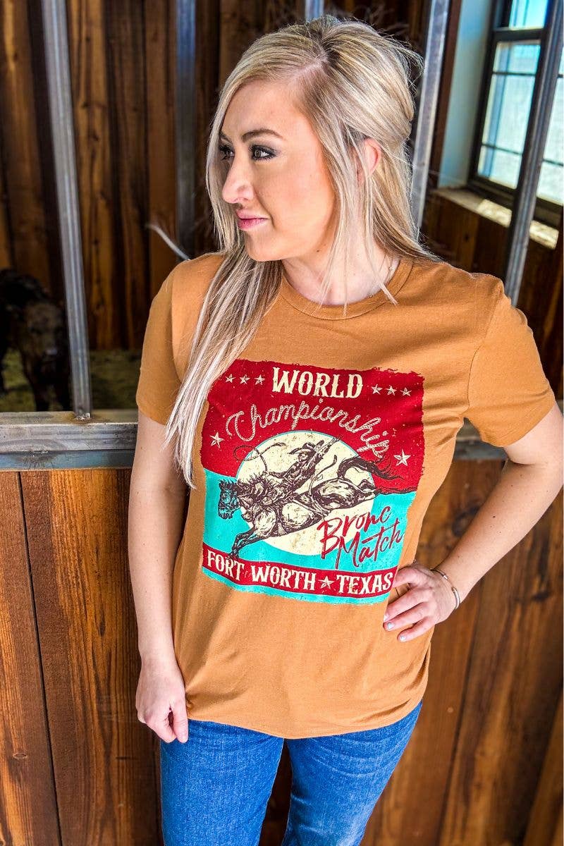 Bronc Match Tee