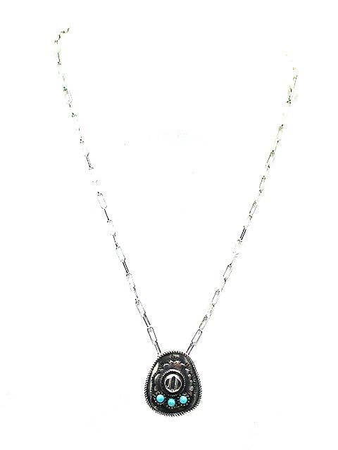 Western Cowboy Hat Necklace