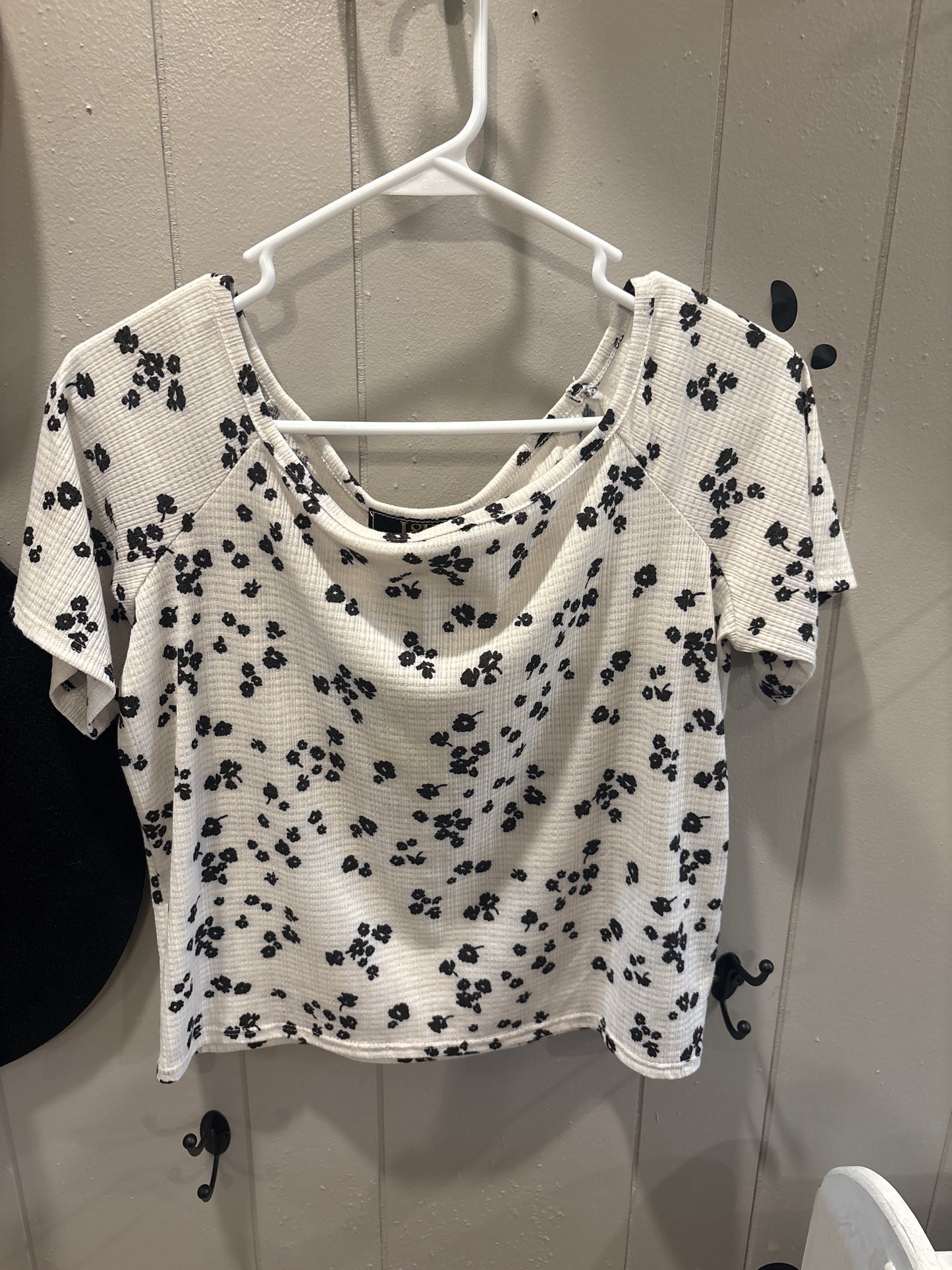 Flower crop top