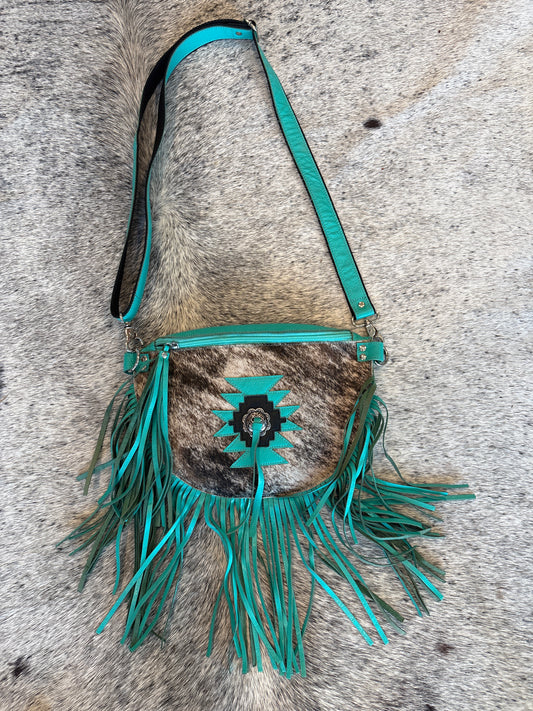 Cowhide Crossbody