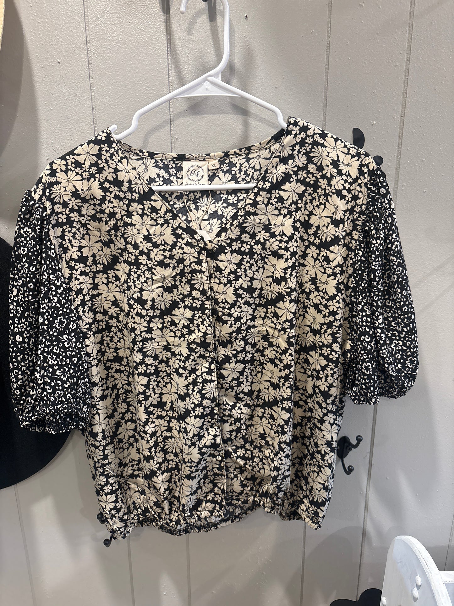 Puffer blouse