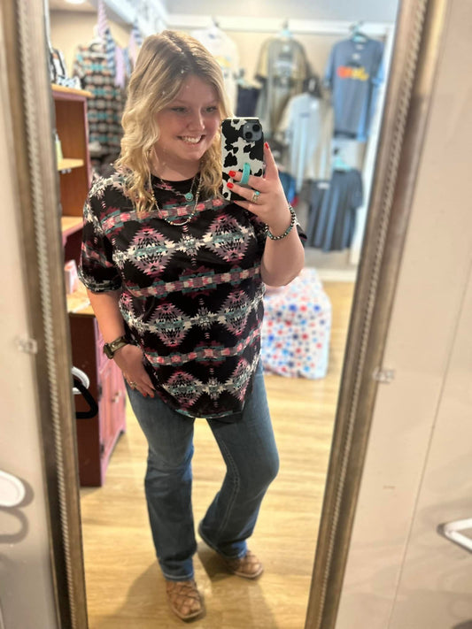 Aztec Reverse Top