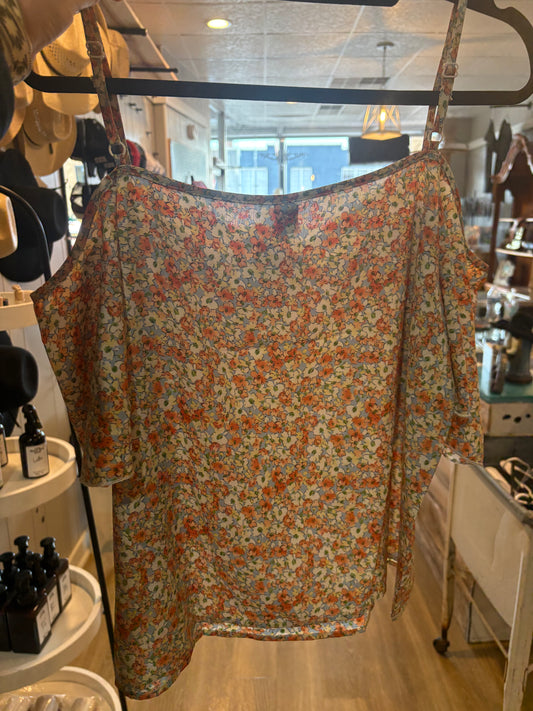 Off the shoulder tank
